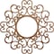 Ekena Millwork Reims Wood Fretwork Pierced Ceiling Medallion, Walnut, 22"OD x 8 3/8"ID x 1/4"T CMWP22X22X0250REWA - alternate 1